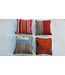 vintage 4 x kilim cushion cover ca 40x40 cm with filling