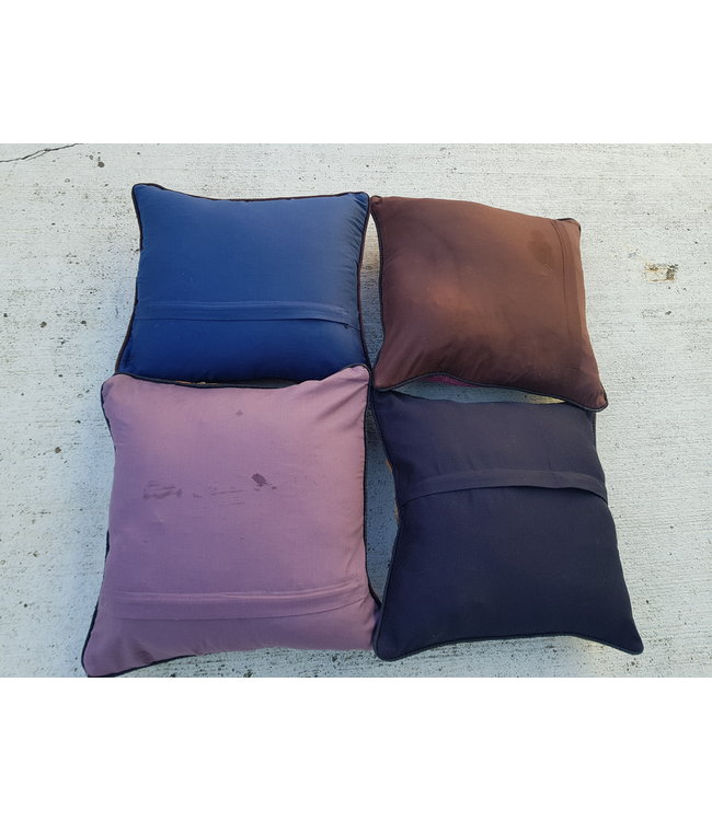 vintage 4x unike vintage kelim kussens met vulling  40x40 cm