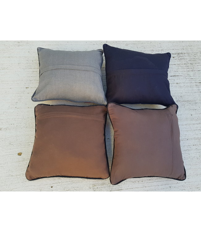 vintage 4x  Vintage kelim kissens  ca 40x40 cm  mit Füllung