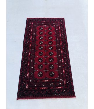 Afghan aqcha tapijt hand geknoopt 192x100 cm