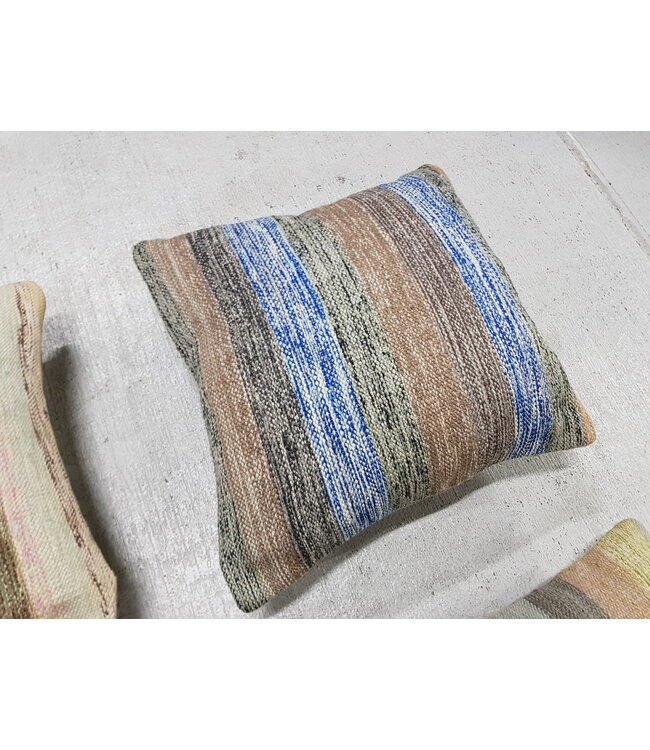 4x modern kelim kussens 50x50 cm met vulling