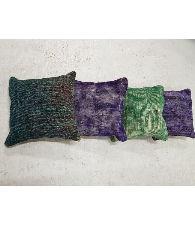 4x modern kelim kussens 45x45 cm met vulling