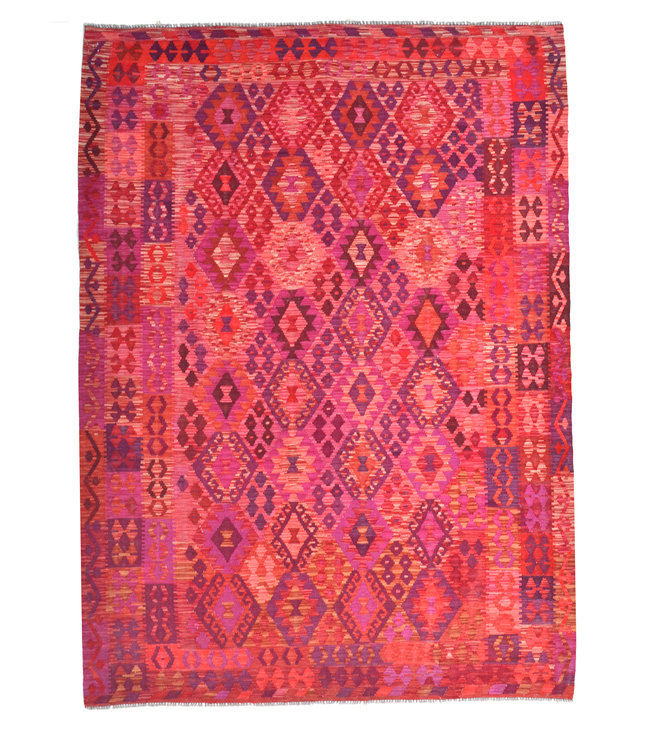 kelim kleed 288x212 cm  vloerkleed tapijt kelims hand geweven