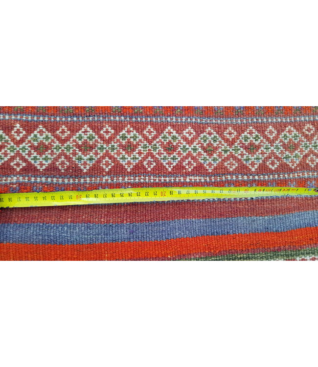 Vintage kelim teppich nomad Läufer  307x139 cm