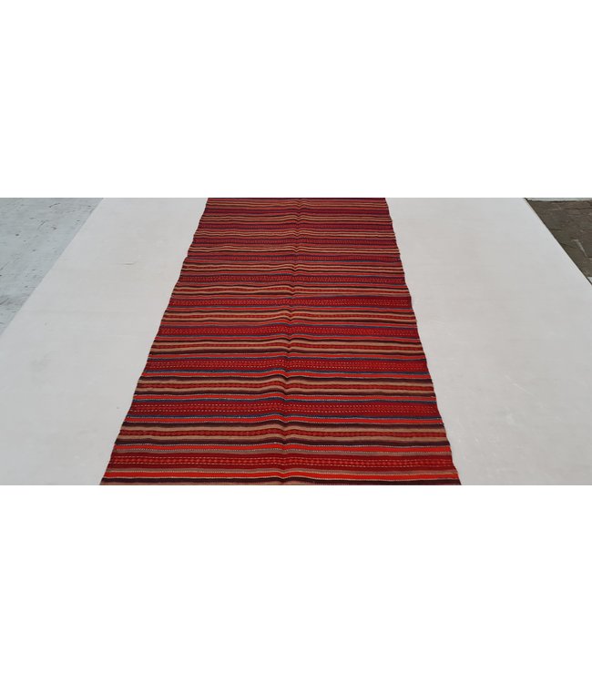 Vintage kelim kleed 271x123 cm  vloerkleed tapijt kelims hand geweven