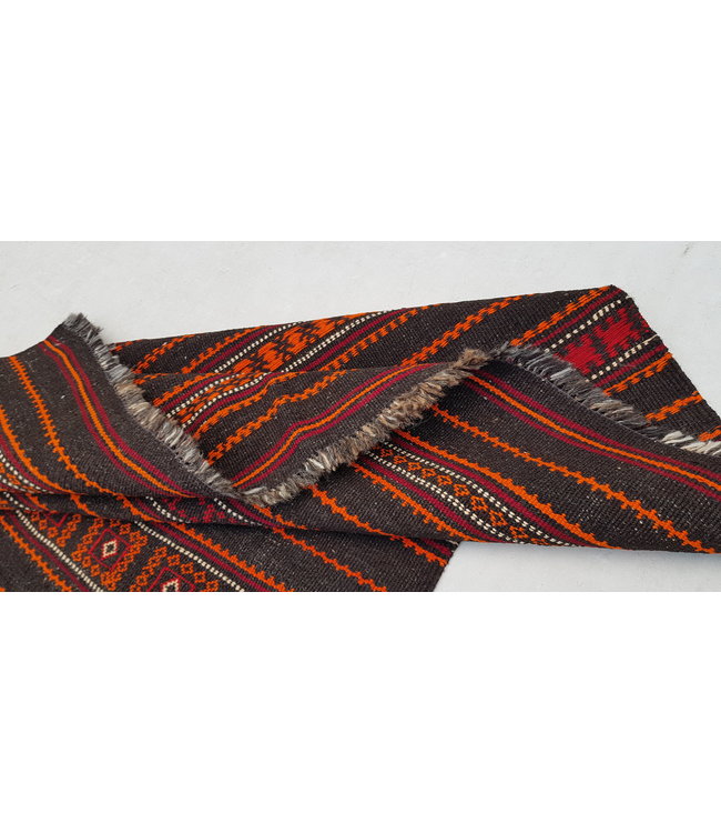 Vintage kelim teppich 400x140 cm