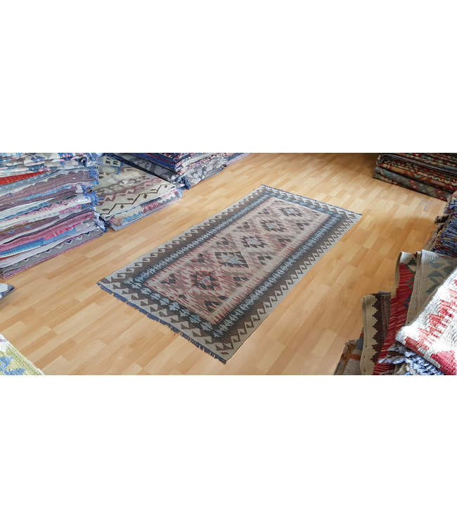 kelim206 x 101 cmvloerkleed tapijt kelims hand geweven