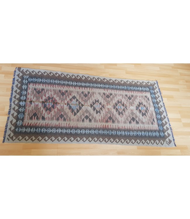 6'9 x 3'3) Feet   kelim rug 206 x 101 cm