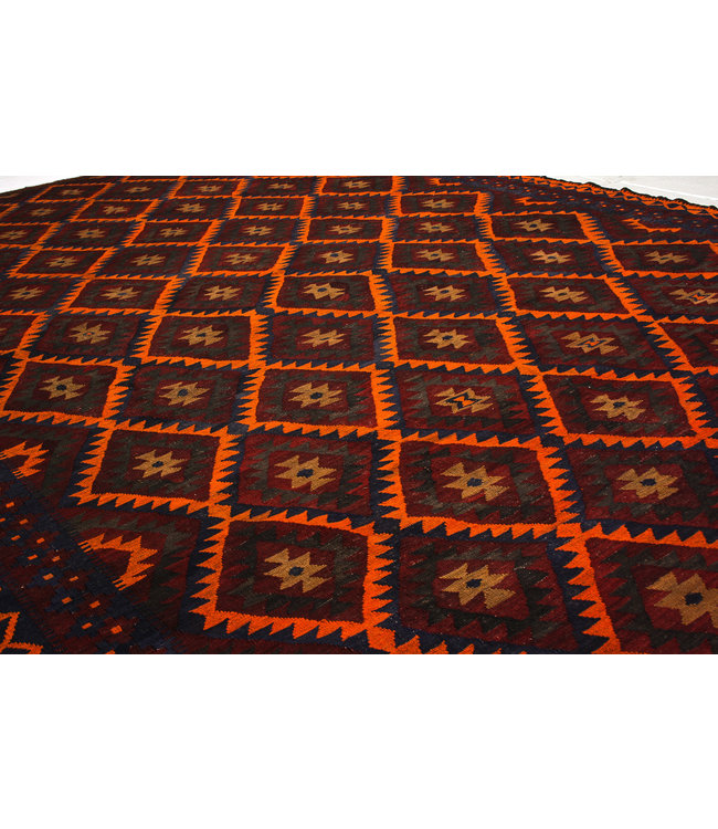 Hand Woven Afghan Wool Kilim Area Rug 440x280 cm