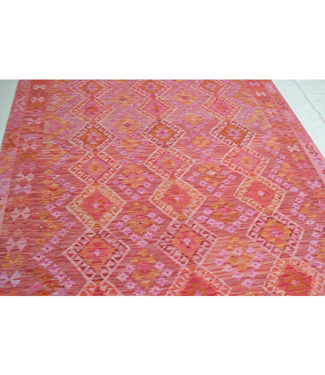 9'31x6'79 Feet modern kelim rug 284x207 cm