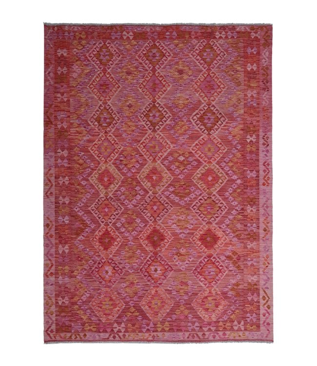 9'31x6'79 Feet modern kelim rug 284x207 cm