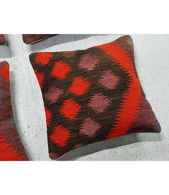 4x kelim kussens 45x45 cm met vulling