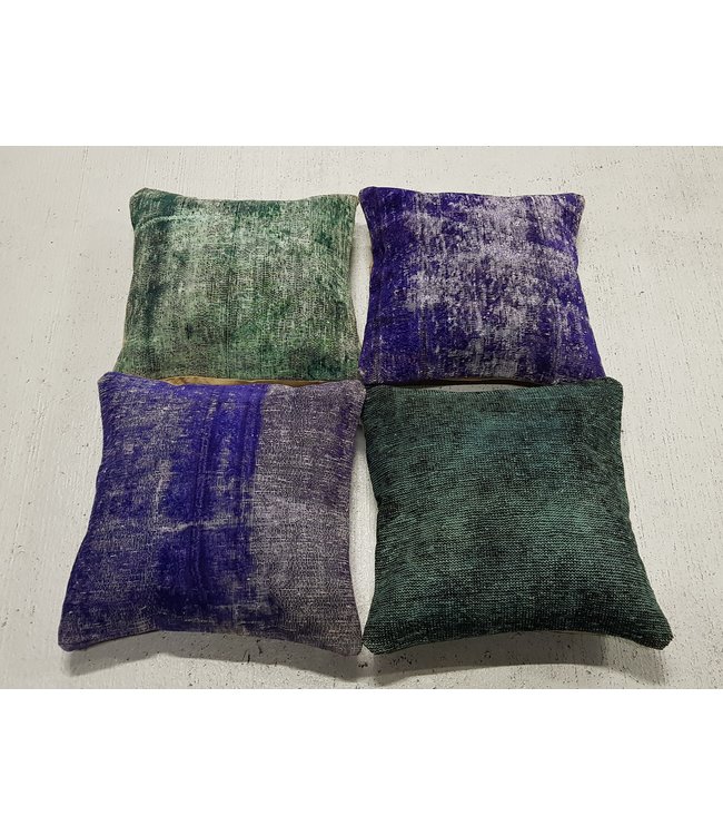 ​​4x modern kilim cushions 45x45 cm with filling