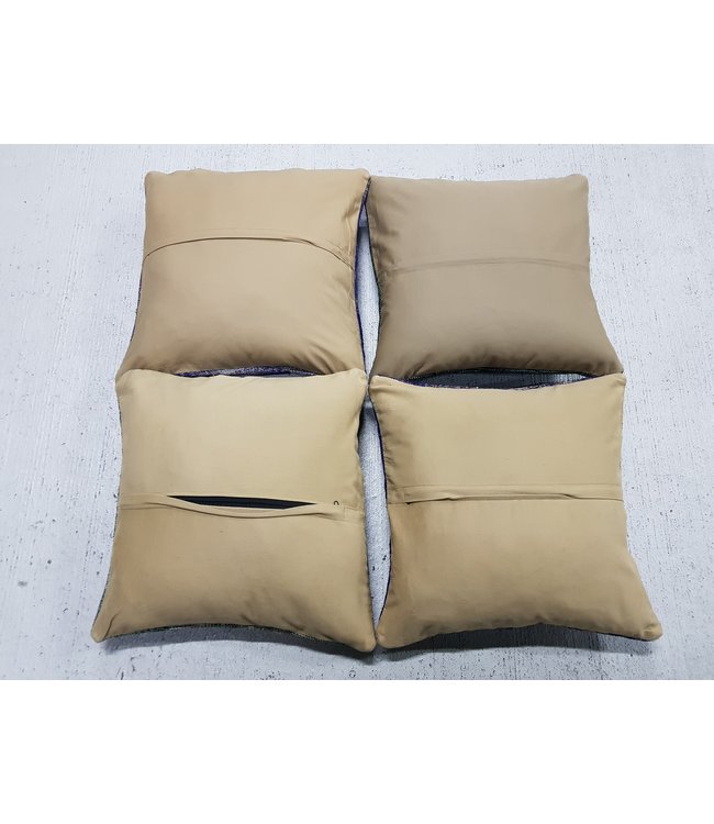 ​​4x modern kilim cushions 45x45 cm with filling