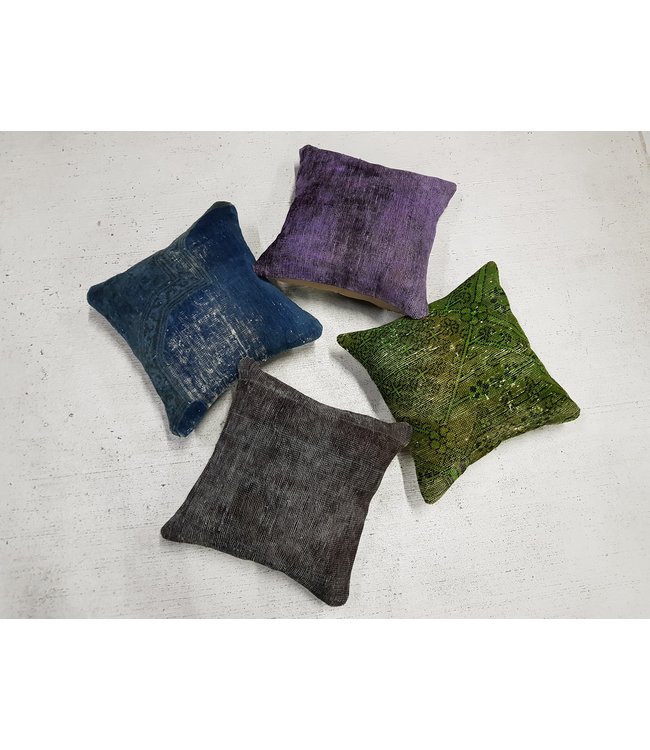 ​​4x modern kilim cushions 50x50 cm with filling