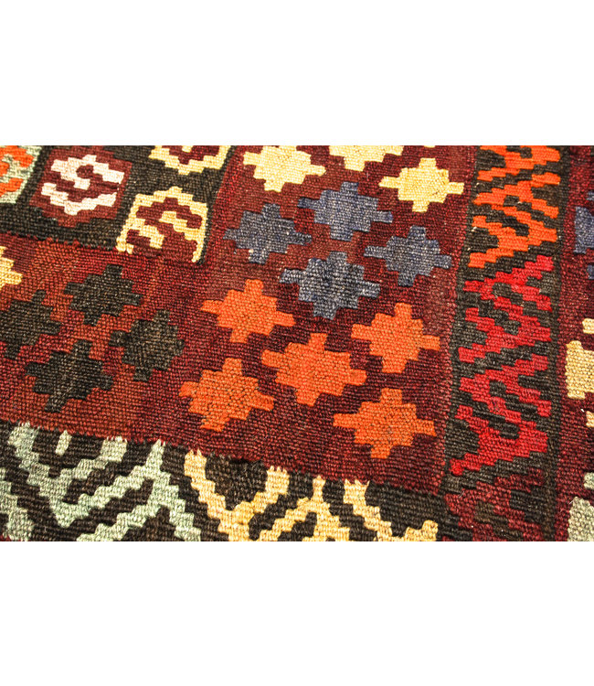 Handgewebte Orientalisch Wolle Kelim Teppich  287x284 cm
