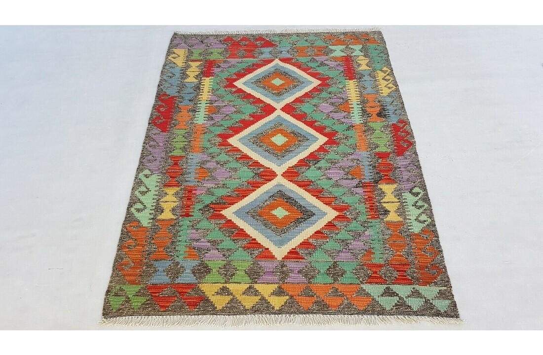 kelim kleed 144x107 cm vloerkleed tapijt kelims hand geweven
