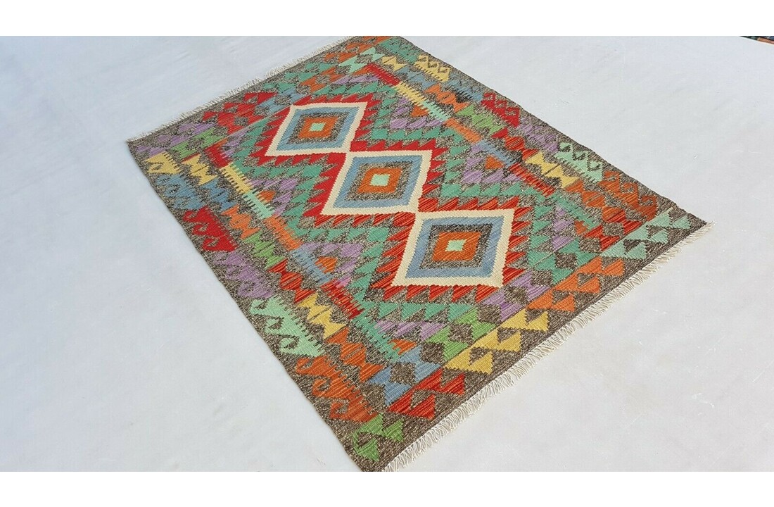 kelim kleed 144x107 cm vloerkleed tapijt kelims hand geweven