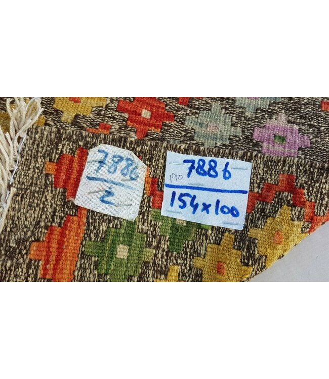 kelim kleed  154x100 cm vloerkleed tapijt kelims hand geweven