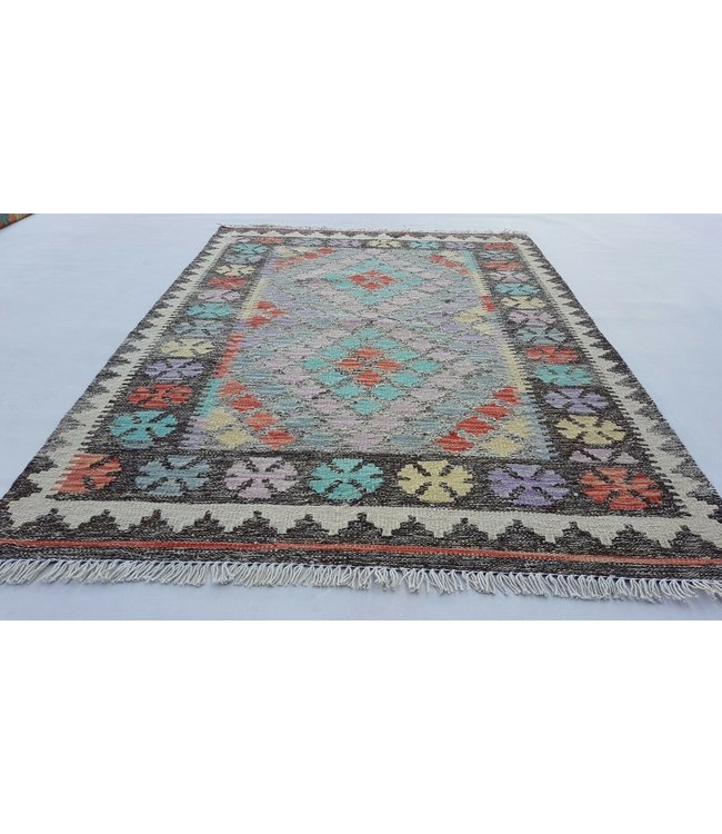 kelim kleed  144x102 cm vloerkleed tapijt kelims hand geweven