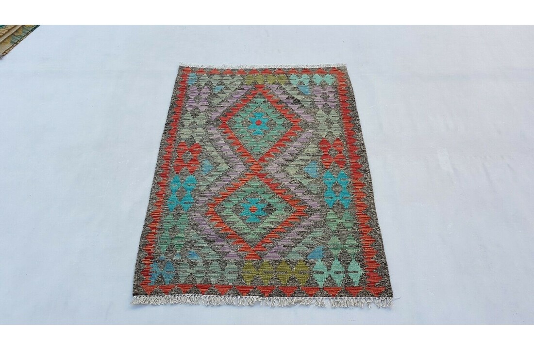 kelim kleed 124x91 cm vloerkleed tapijt kelims hand geweven