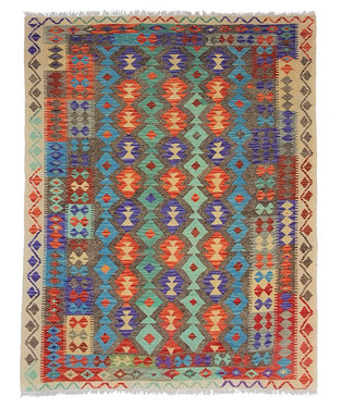 ( 8'1 x 5'11)-Feet kelim rug  247 x 181 cm