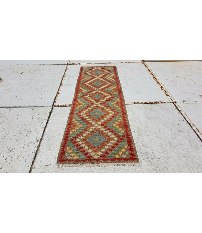 kelim kleed 292x90 cm vloerkleed tapijt kelims hand geweven