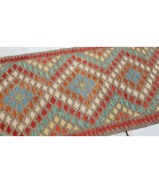 kelim kleed 292x90 cm vloerkleed tapijt kelims hand geweven