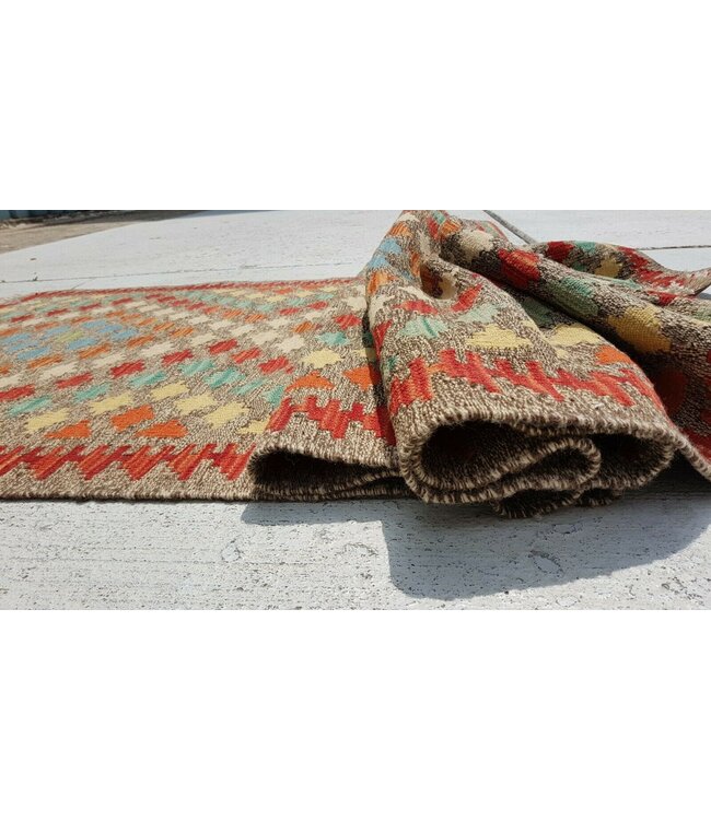 kelim kleed 292x90 cm vloerkleed tapijt kelims hand geweven