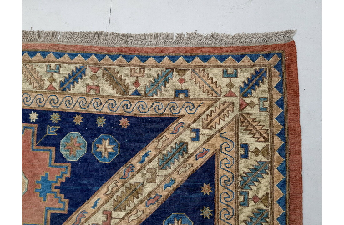 Handgeweven Sumak kelim 560X367 cm