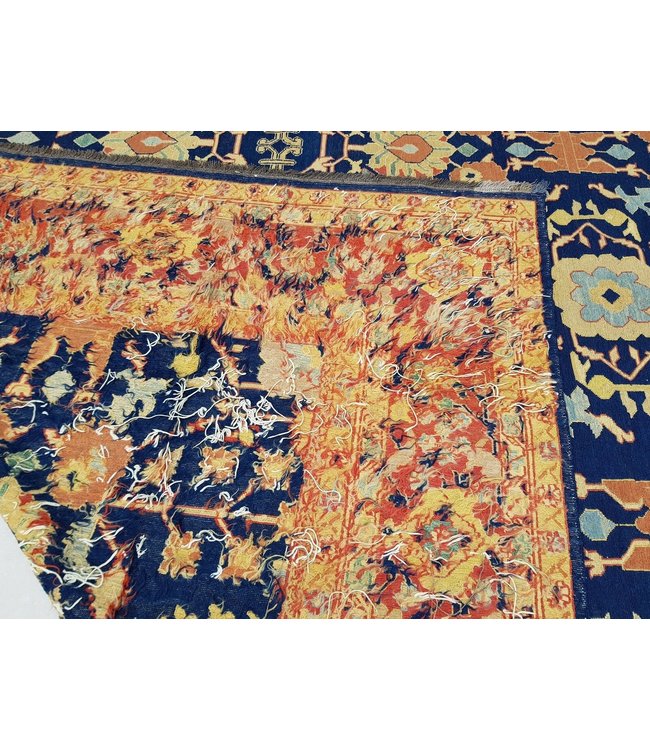 Handgeweven Sumak kelim 410X302 cm