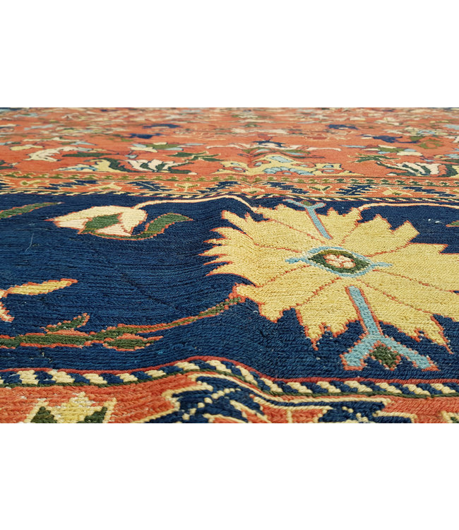 Handgewebt Sumak kelim teppich 404X296 cm