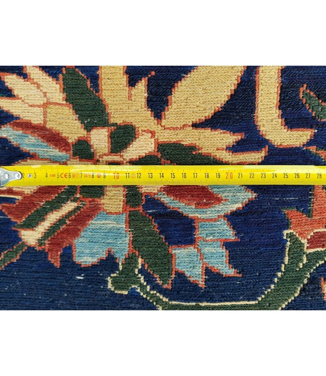 Stylish Multi Colour Handmade 13'25X9'71 Sumak Kilim Area Rug Weave 404X296 cm