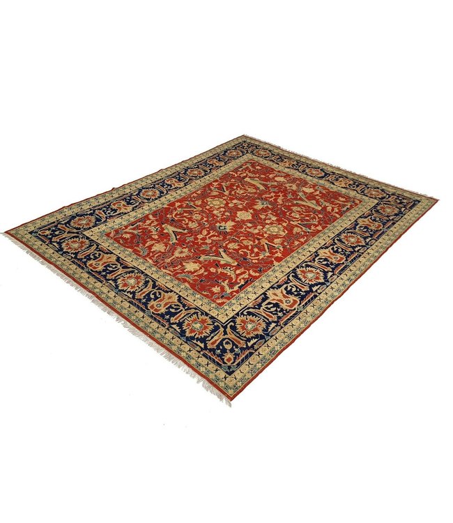 Soumak Multi Colour Handmade 11'08X8'69 Sumak Kilim Area Rug wool carpet 338X265 cm