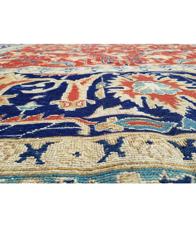 Handgeweven Sumak kelim 338X265 cm