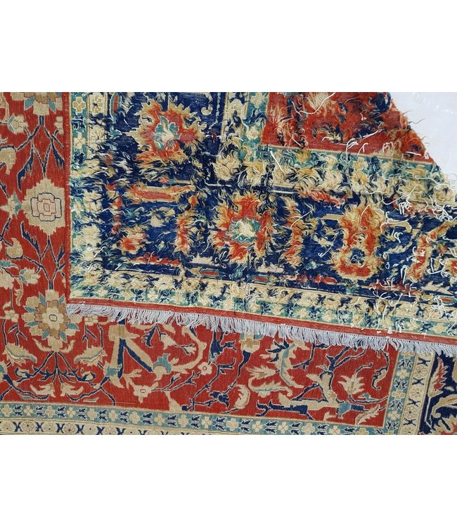 Handgewebt Sumak kelim teppich 338X265 cm