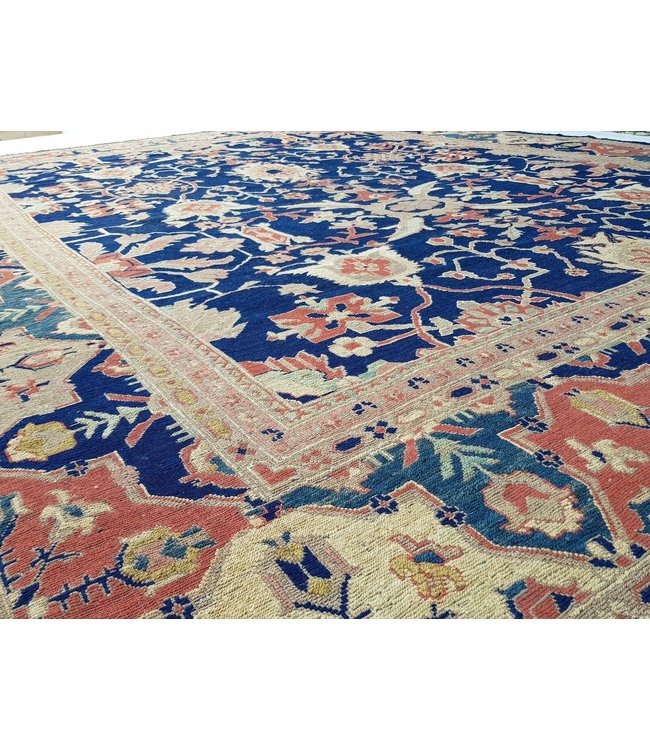 Handgewebt Sumak kelim teppich 391X296 cm