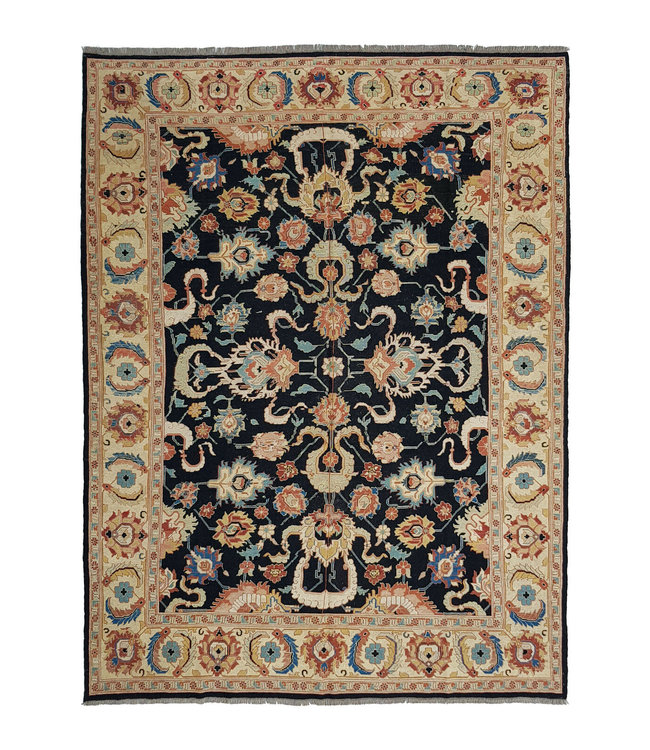 Handgeweven Sumak kelim 337X267 cm