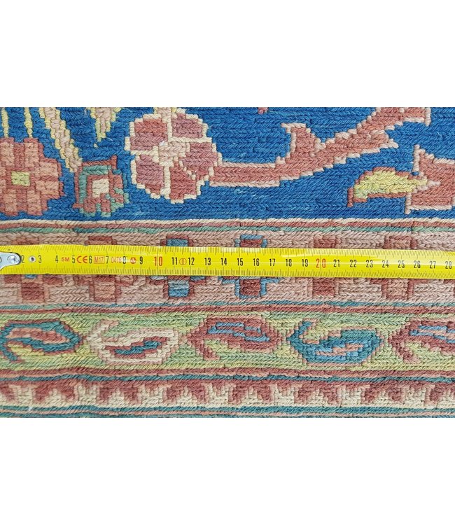 Handgeweven Sumak kelim 340X268 cm