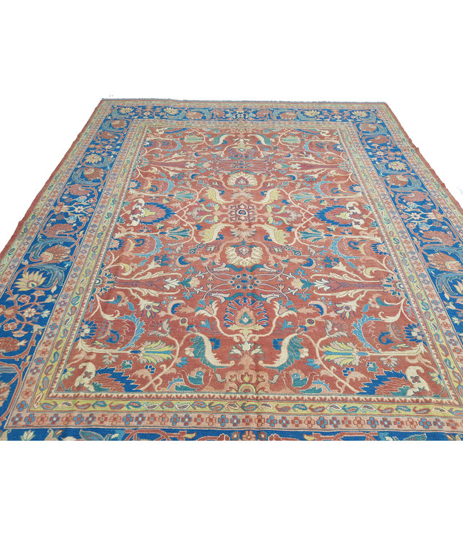 Handgeweven Sumak kelim 340X268 cm