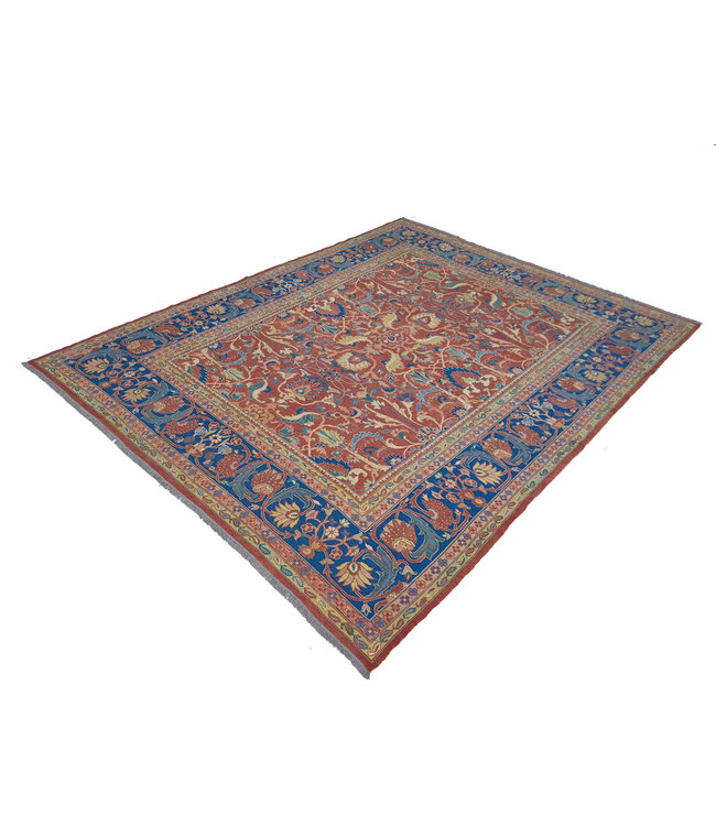 Handgeweven Sumak kelim 340X268 cm