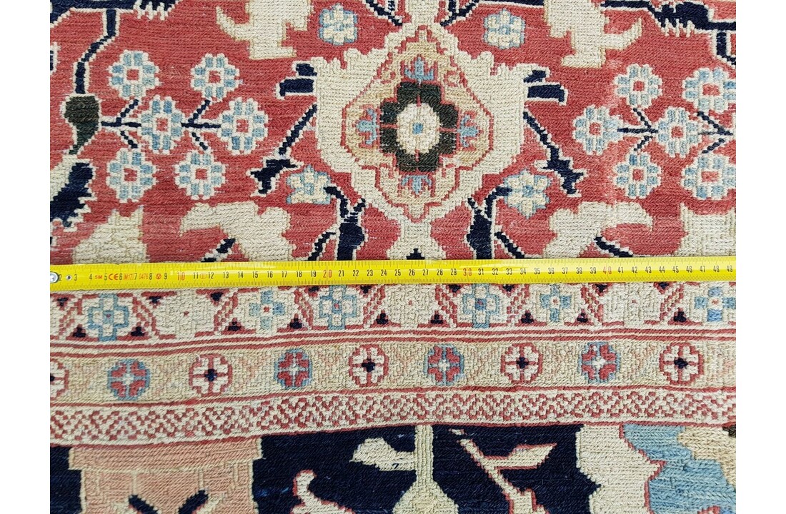 Handgeweven Sumak kelim 363X266 cm