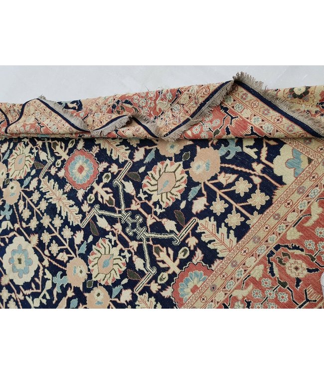 oriental Multi Color Handmade soumak carpet 11'90X8'72 Sumak Kilim Area Rug 363X266 cm