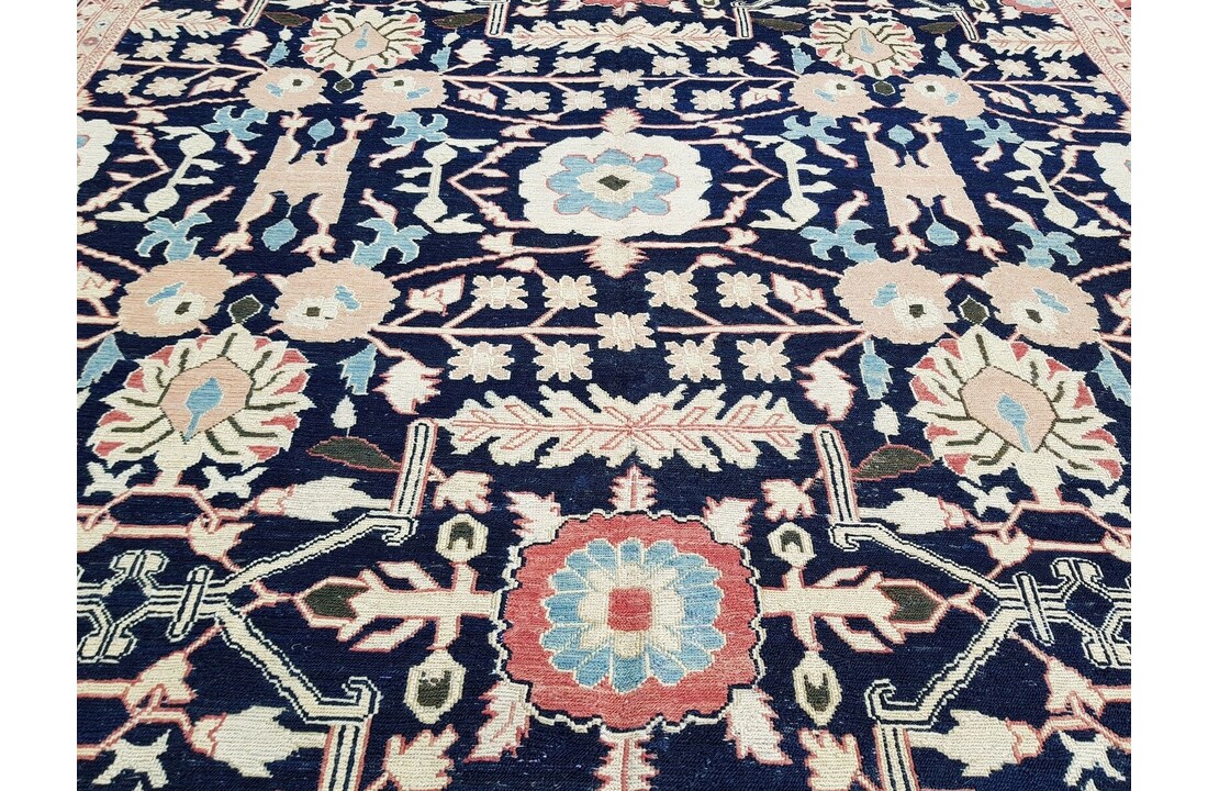 Handgeweven Sumak kelim 363X266 cm