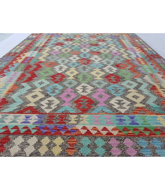 kelim kleed 233x182 cm vloerkleed tapijt kelims hand geweven