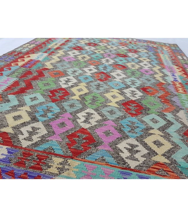 kelim kleed 233x182 cm vloerkleed tapijt kelims hand geweven