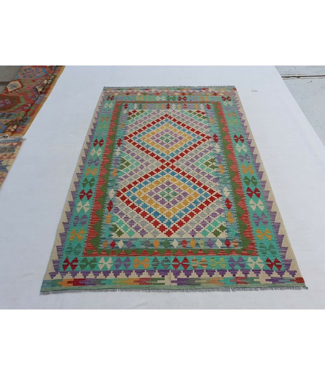kelim kleed 245x162 cm vloerkleed tapijt kelims hand geweven