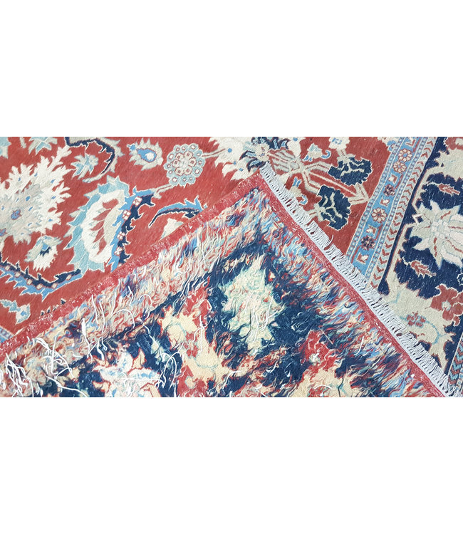 Quality Handmade 8'2x7'7 Red Sumak Kilim Area Rug Weave 250x236 cm