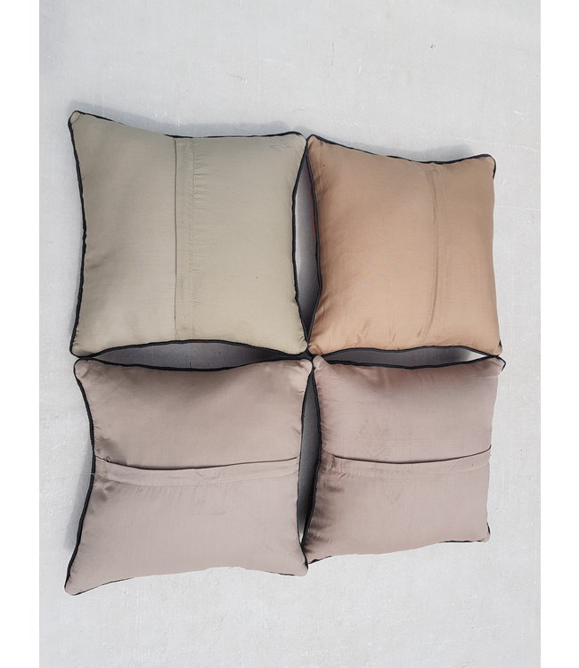 4x kelim kussens 45x45 cm met vulling