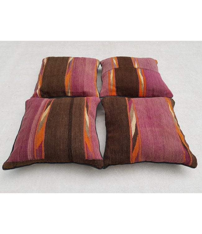 4x kilim cushions ca 45x45 cm with filling
